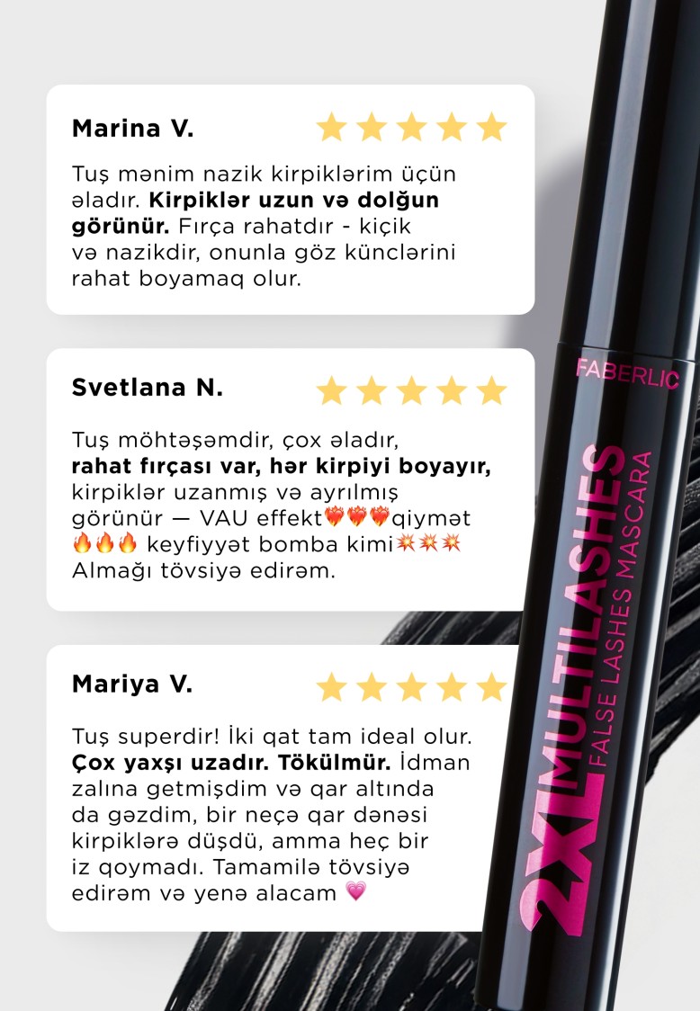 Taxma kirpik effektli tuş 2XL Multilashes - Image 9