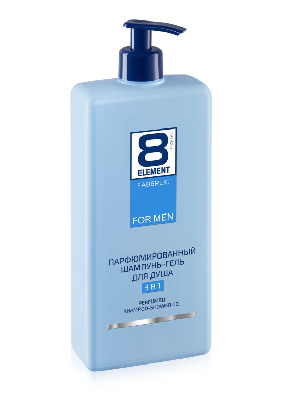 Faberlic 8 Element parfümlü şampun-gel 3-ü 1-də, 750 ml